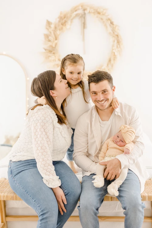 bonheur sourire enfant famille amour